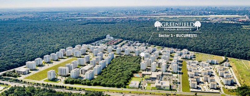 2 CAMERE Padurea BANEASA - bloc 2023 - Apartament premium in Greenfield Baneasa,